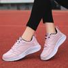 Leather surface outdoor running women's shoes flat-bottomed sports and leisure shoes women's little white shoes large size travel driving shoes