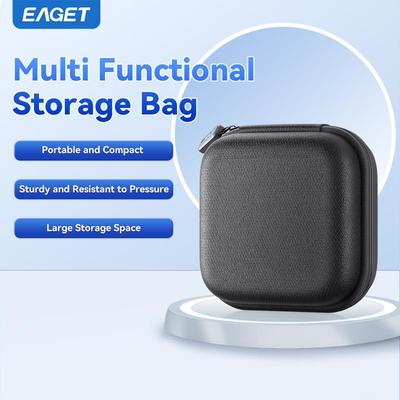 Bolsa de almacenamiento portátil Bolsa de almacenamiento digital (Tela Oxford EVA+600D) Tarjeta SD para teléfono con auriculares inalámbricos