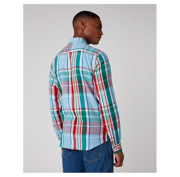 Рубашка Wrangler LS 1PKT BDOWN SHIRT