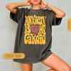 Damen Übergröße Angst ist mein Cardio Lustiges T-Shirt Baumwolle Atmungsaktiv Modisch und Vielseitig Unisex Streetwear Oversized