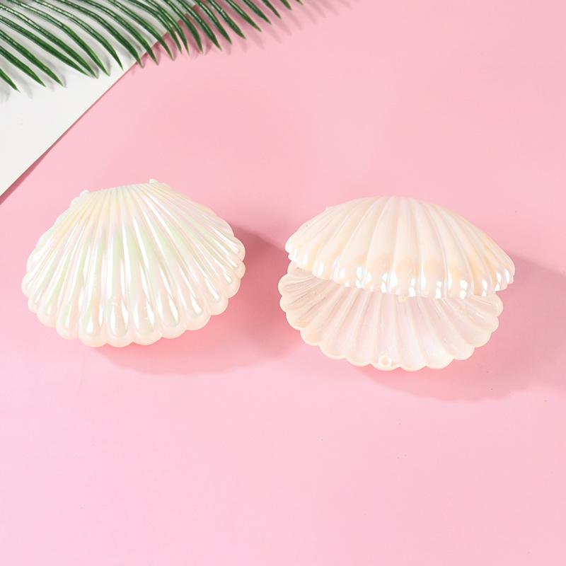

10 шт. Подарочная коробка для конфет в форме ракушки для девочек, русалок, декор для дня рождения, свадьбы, детского душа, рождественские сувениры, коробка для хранения украшений 10Pcs белый