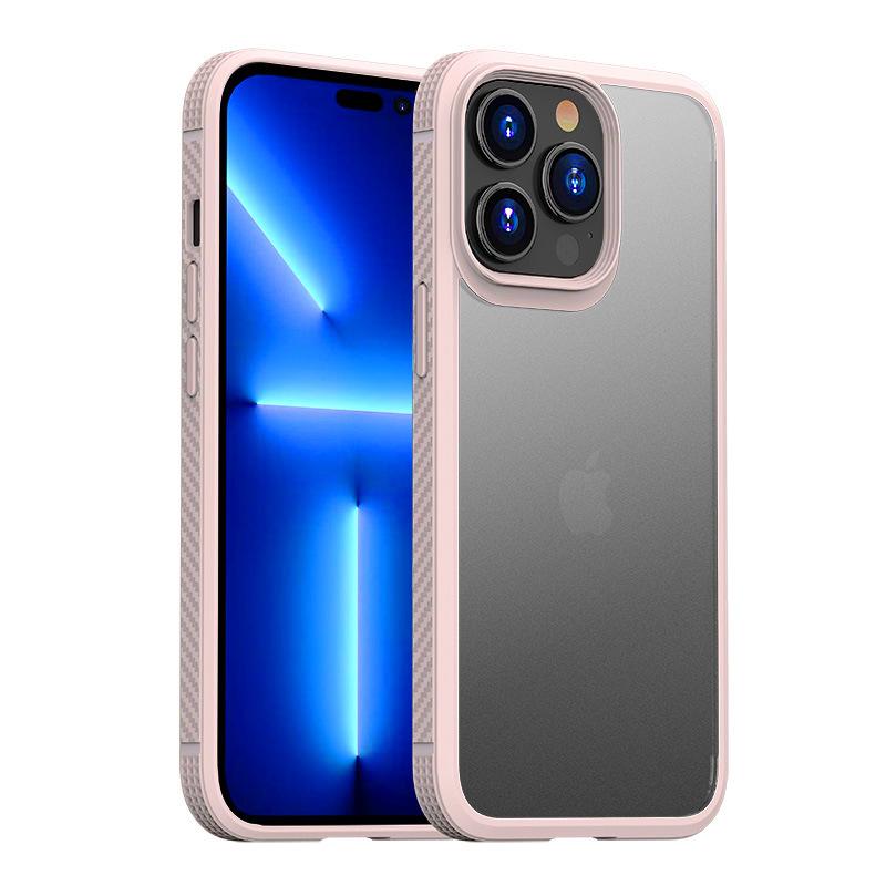 

Этот матовый противоударный чехол для iPhone 14 Pro Max Plus подходит для чехлов для телефонов Apple 14 Pro Apple 14promax розовый