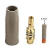 Contact Tip Nozzle 15AK MIG Kit Coated Contact Tip Extends Tip Life High-strength Connecting Rod For 15AK Torch
