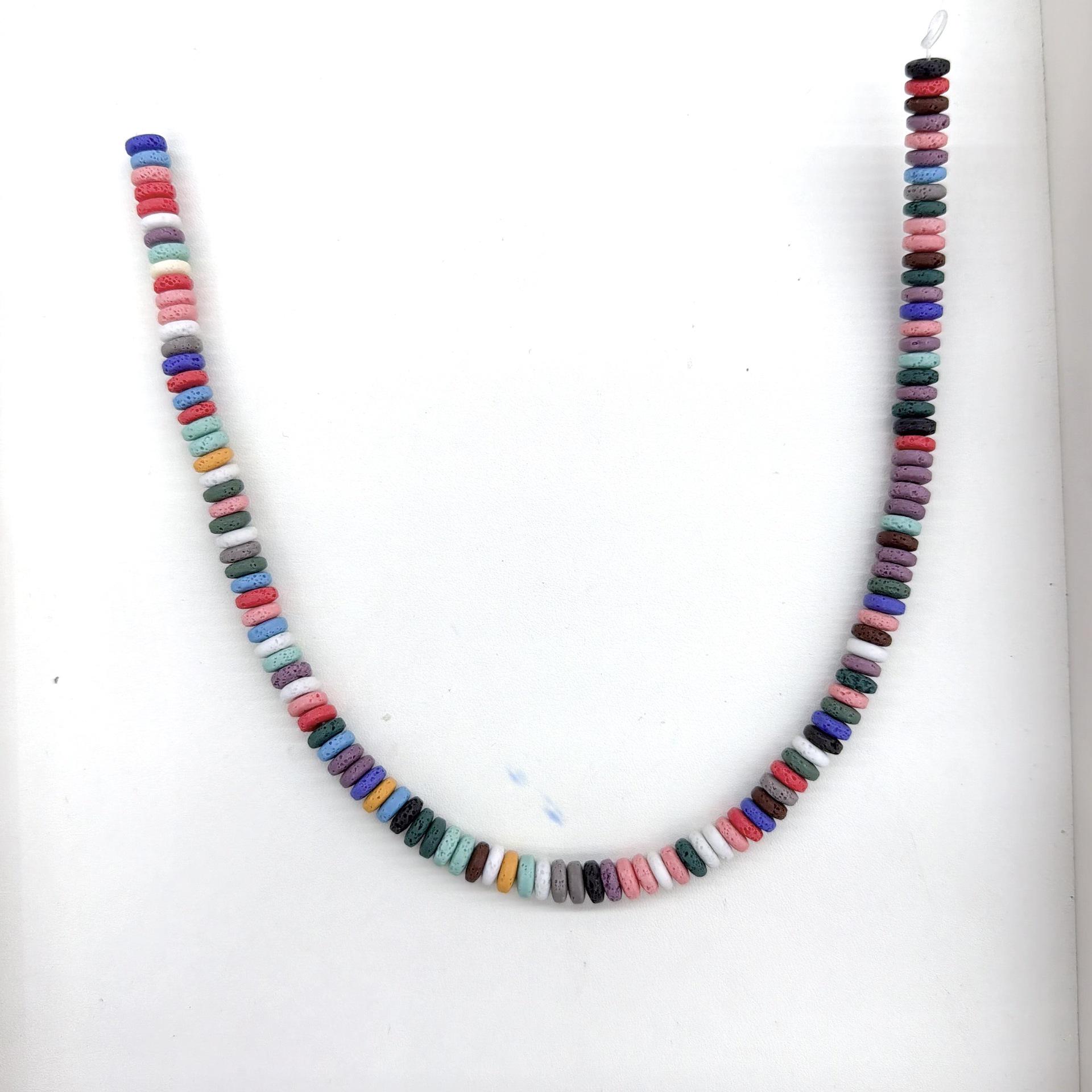 Natural Lava Stone Beads for DIY Aromatherapy Bracelets