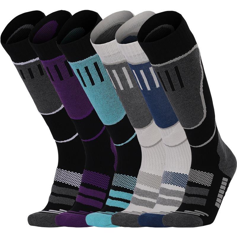 Men's Winter Thickened Warm Ski Mountaineering High Socks
