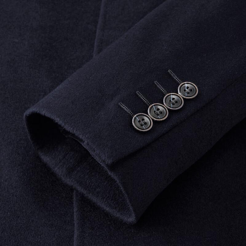 Shanshan Men's Cashmere Silk Blend Wool Jacket