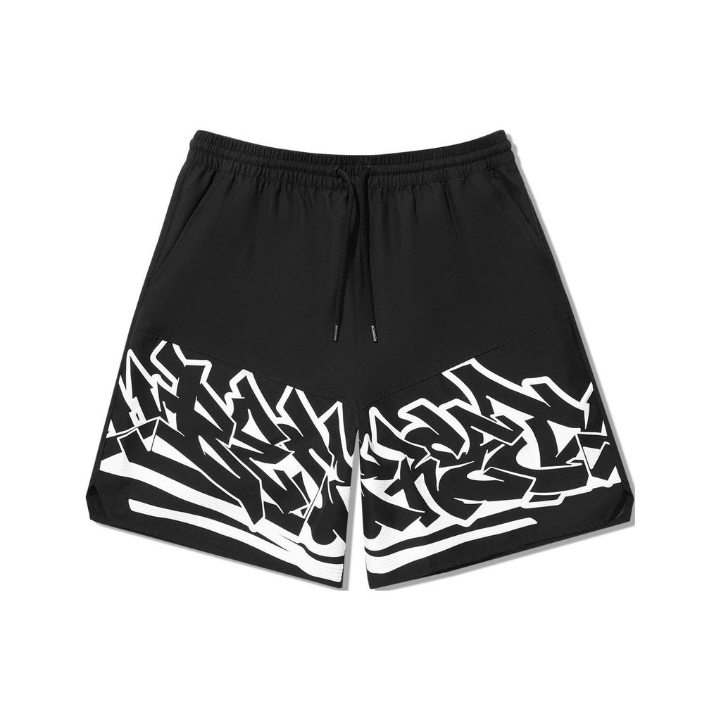 Li Ning Casual Shorts Men's Black AKSU221-1