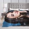 Actor Sofia Carson  Plush Blanket Kids  Flannel Throw Blanket For Outdoor Warm Soft Design Quality Bedspread Gift Idea