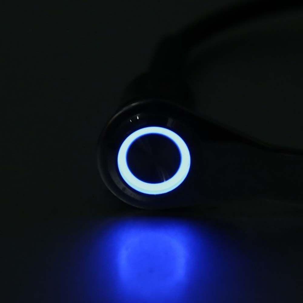 Motorbike Handlebar Mount Push Button Motorcycle LED Light Switch Push Button Fog Light switch