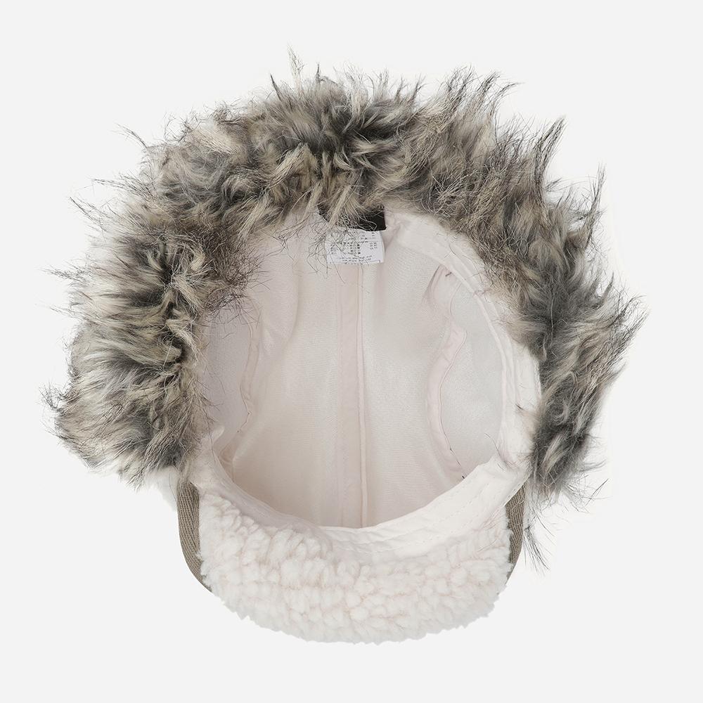 DOD Heatrest Mixper Fleece Trooper Cap (Ivory Dark)