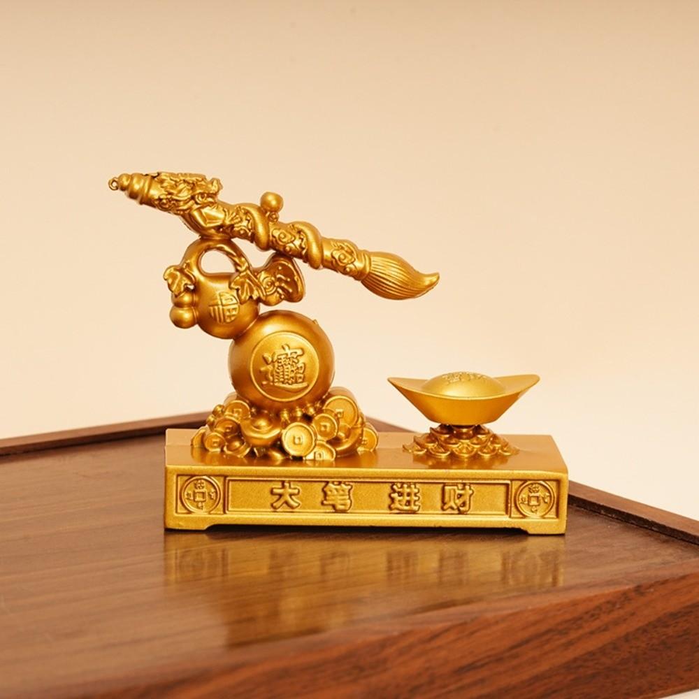 Yuanbao Element Välstånd Skrivbordsdekoration Zink Zinklegeringsmaterial Yuanbao Drakhantverk Hemdekoration