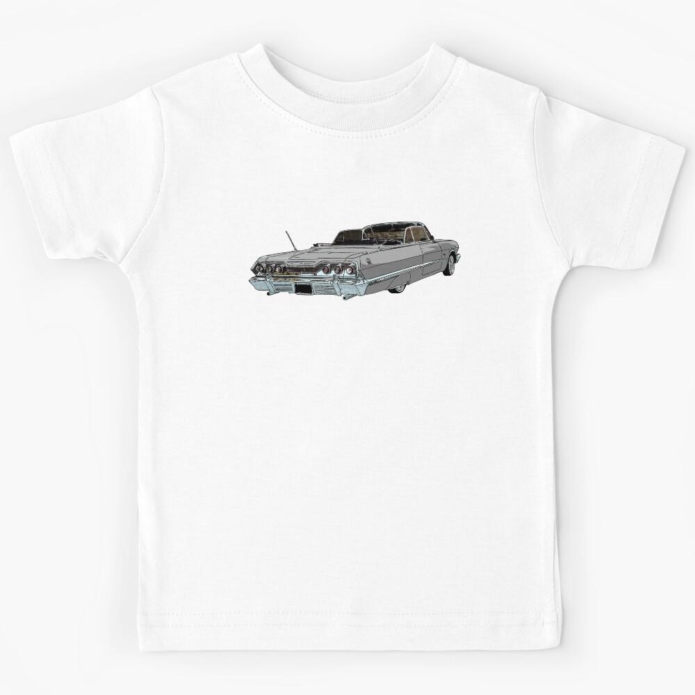 Gray 1963 Classic Lowrider Kids T-Shirt 150