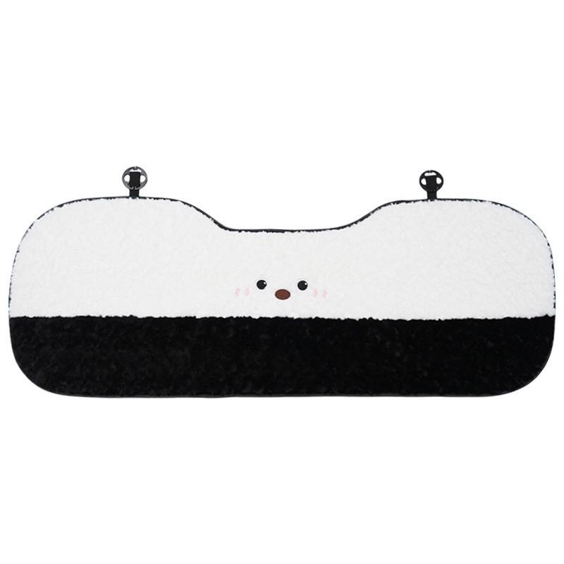 Plush Cartoon Car Neck and Lumbar Support Cushion