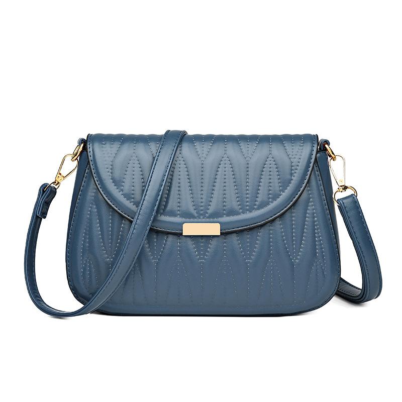 Kleine Umhängetasche aus weichem PU-Leder mit großem Fassungsvermögen