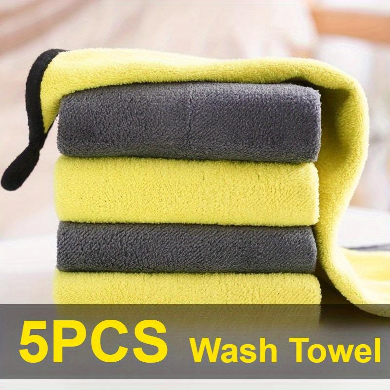 5/10 Peças 30*30 CM Toalha de Microfibra Extra Macia para Lavagem de Carros Pano de Secagem para Limpeza de Carros Pano de Cuidado para Carros Toalha de Lavagem de Carros para Detalhamento