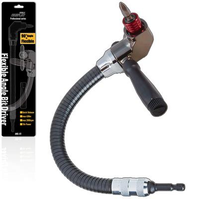 ONEFLAT TOOLS Angle Driver Angle Flexible for Flexible Work In Narrow Spaces Quick Release Head 18V Impact Compatible L-type