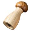 Wooden Handheld Pepper Mill Manual Spice Grinder Suitable for Kitchen Cooking Indoor Outdoor Barbecue Salt Refillable Convenient