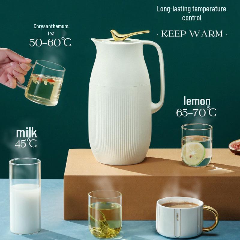 Large Capacity Household Insulated Kettle - Thermos Hot Water Bottle for Weddings