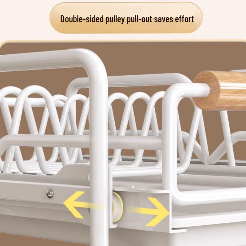 Cabinet Dish Drying and Storage Rack