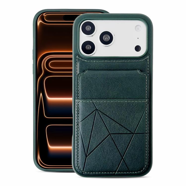 Multifunctional Vertical Flip Card Wallet Holder Vegan Leather Back Phone Case