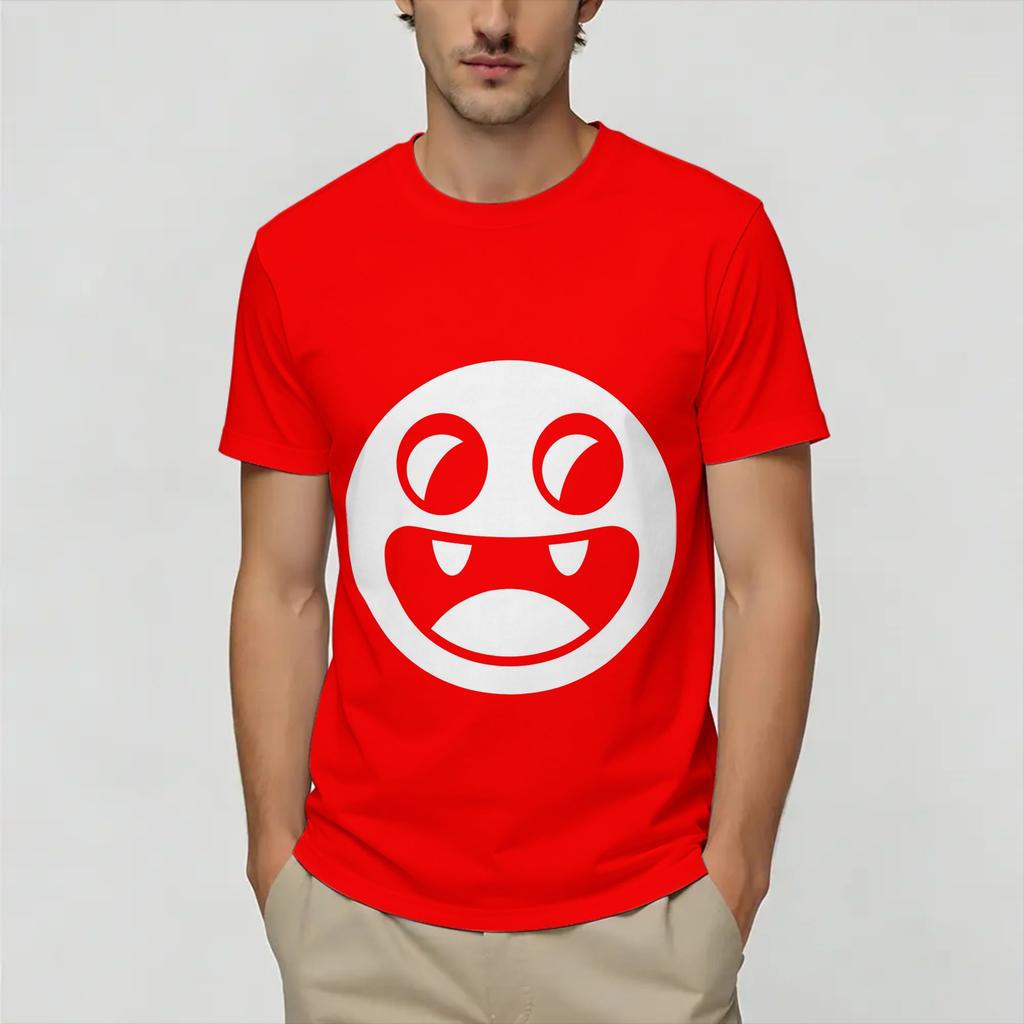 Unisex Epic Face Vampire T Shirts Pure Cotton Tops Novelty Short Sleeve Round Collar Tee Shirt Classic TShirt