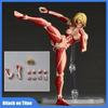 Hot Kaiyodo Attack on Titan Armored Titan Revoltech Yamaguchi Anime Action Figures Figurine Ko Joint Movable Model Toys gifts