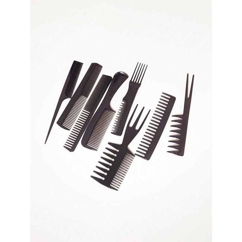 Styling Comb Set, 8Pcs Styling Comb Set, Hairdressing Tools Professional Hair Comb, Suitable For Hairstyles Hair Brush, Comb, Hair Tools