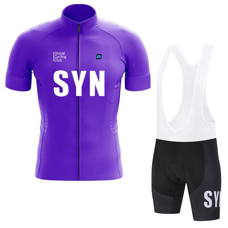 

Men s Sportswear Summer Road Suit Set Lightweight Cycling Jersey High Elasticity Cycling Bib Sponge Cushion 2026 Summer Breathable Cycling Suit 3XL