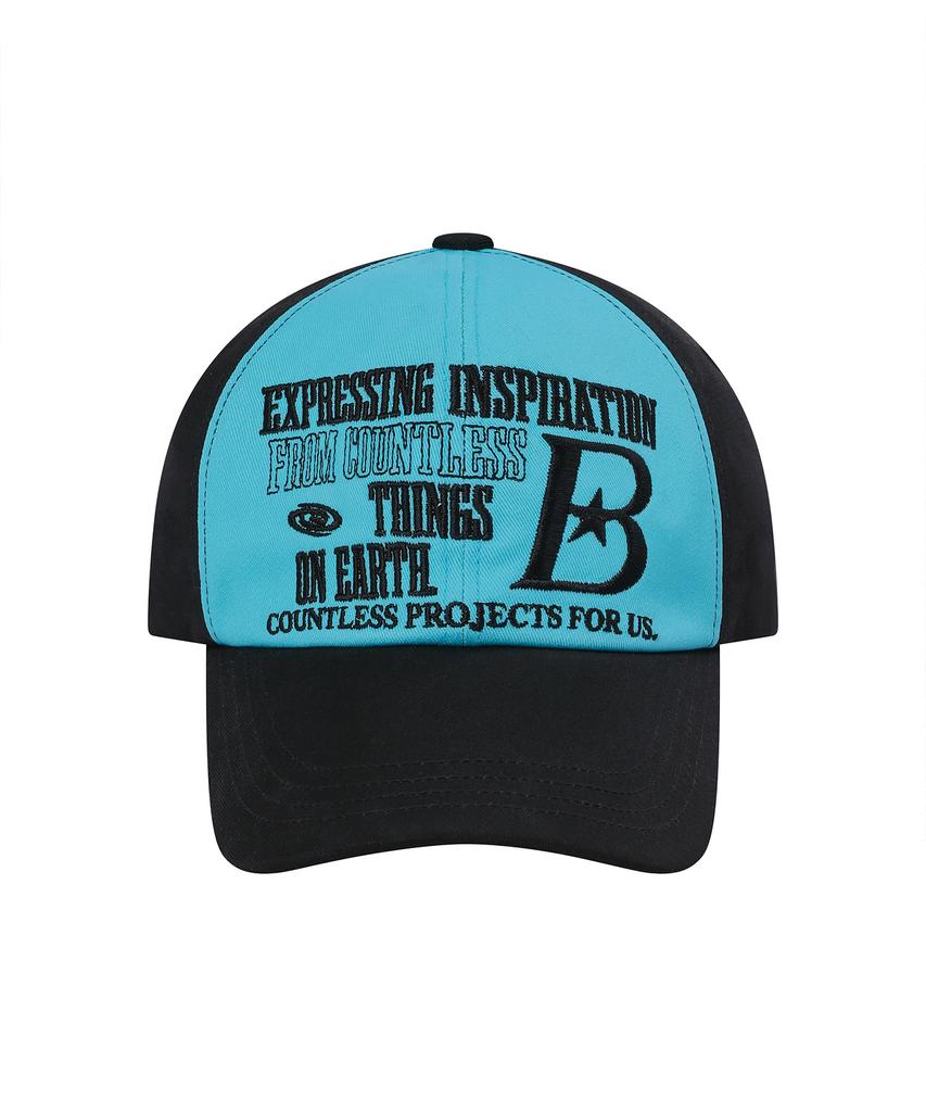 BAUF B Logo Ball Cap [Mint Blue]