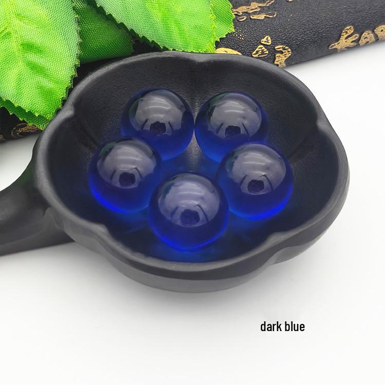 Xingtai Colored Crystal Glass Light Ball Bead Ornament