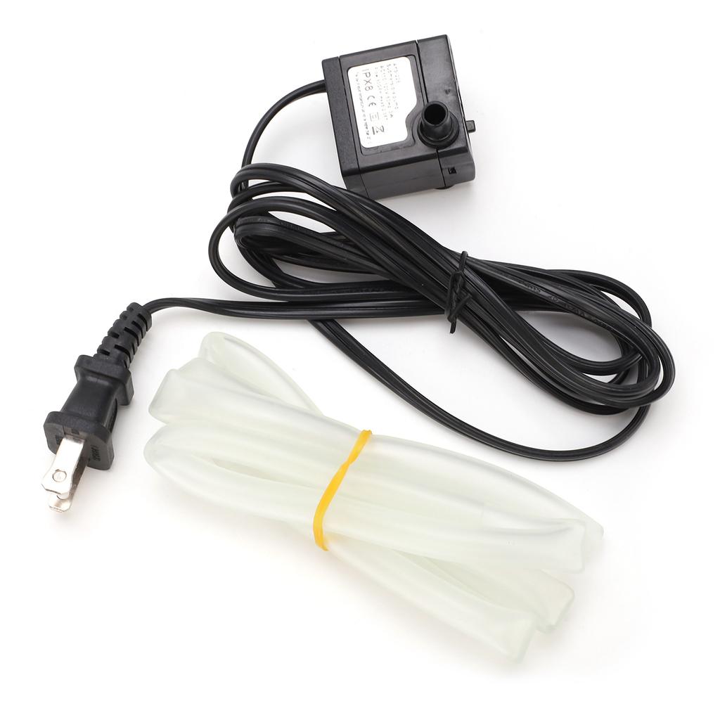 Mini Submersible Pump 3W 80GPH Silent with 3.3ft Hose for Fish Tank  AC