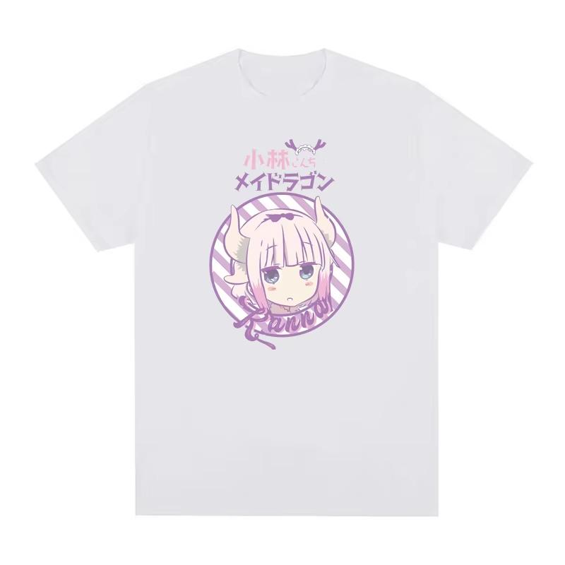 Miss Kobayashi Dragon Maid Kawaii Maidservant Tohru Funny Anime T Shirt Unisex Wounisex Cotton Casual T Shirts Short Sleeve Summer