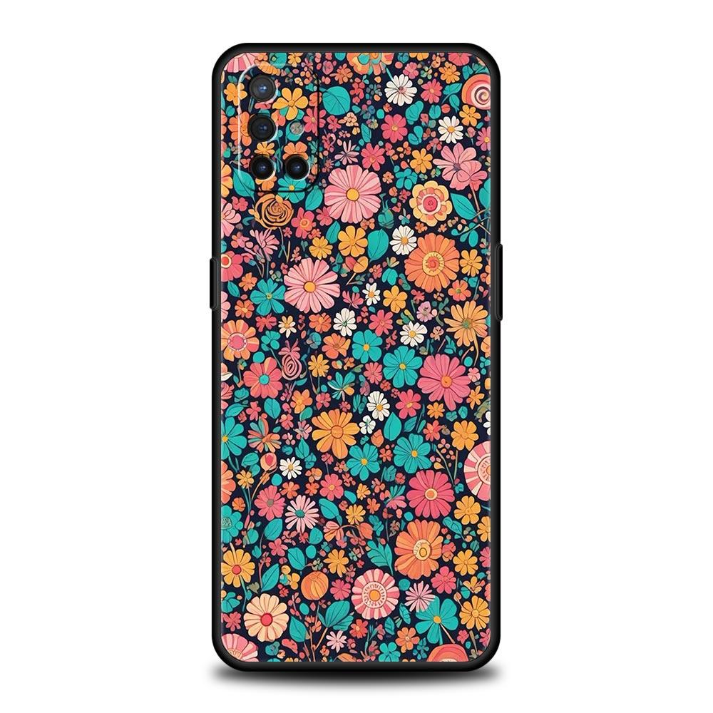 

flower art Phone Case For OnePlus 13 12 11 10 9 8 7T Pro 13R 12R 10R 9RT 8T Nord N200 N30 2T CE 2 3 5G Lite Soft Cover OnePlus 8