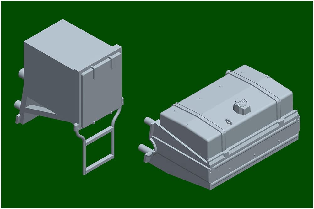 Hobby Boss 1/72 Fighting Vehicle Series Russian 9A52-2 Smerch-M Multiple Rocket Launcher Plastic Model Kit 82940