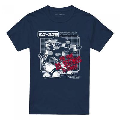 Robocop Koszulka Unisex dla Dorosłych Ed 209