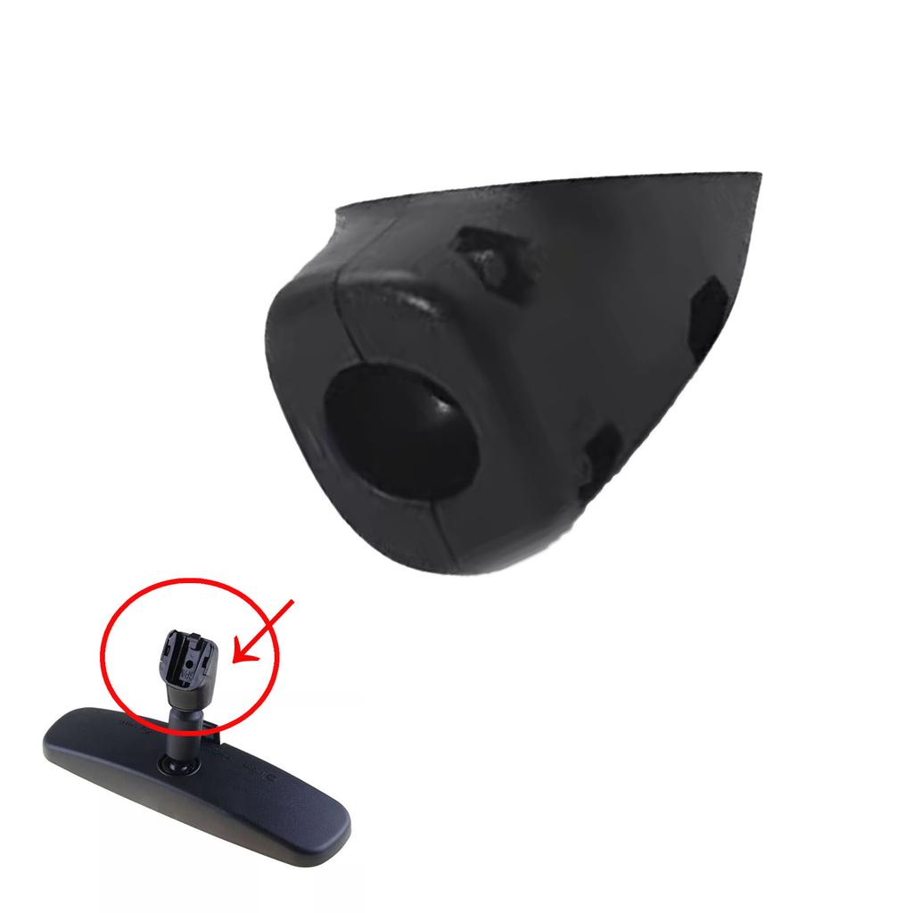 Car Maintenance As Shown Interior Rear View Mirror Base Chromium Styling Replacement Mirror Base Direct Replacement Fitment