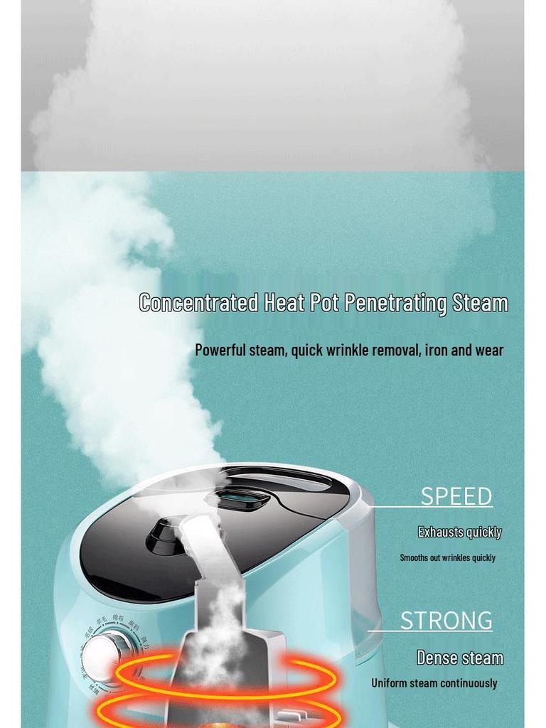 High-Power Multi-Functional Handheld Garment Steamer and Smart Iron