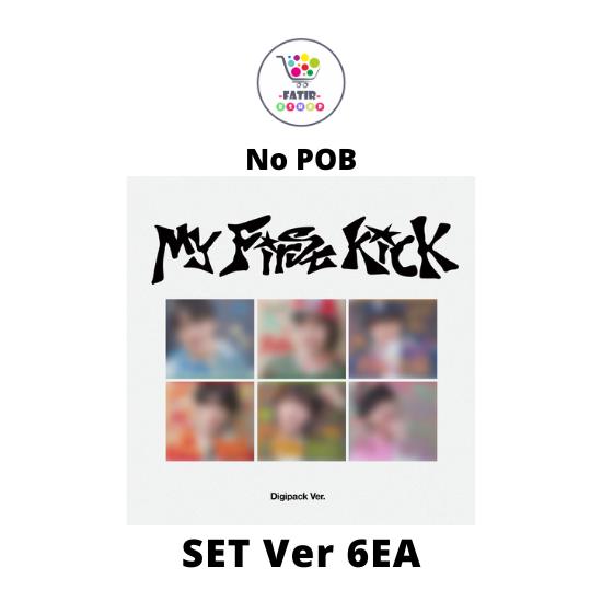 Выберите POB Digipack Ver KickFlip 4-й Мини-альбом My First Kick MAKESTAR Random