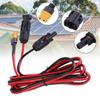 Waterproof IP67 Solar Panel to XT60 Female Connectors Cable 12AWG for Car and Solar Generators