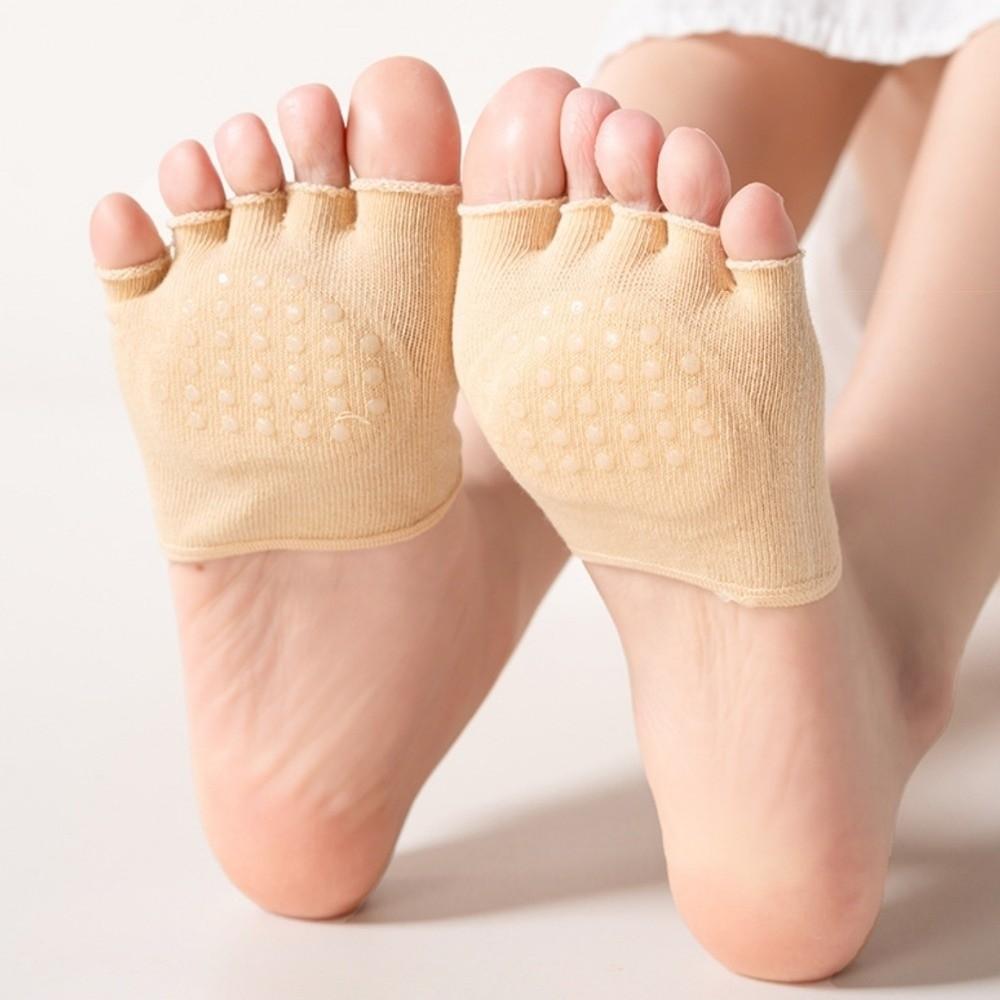 Elastické ponožky do přední části chodidla Ponožky s měkkými špičkami Ponožky měkké na půl nohy pro ženy