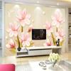 European Style Flower Wallpaper Home Interior Decoration Wall Decor Background 3d Murals