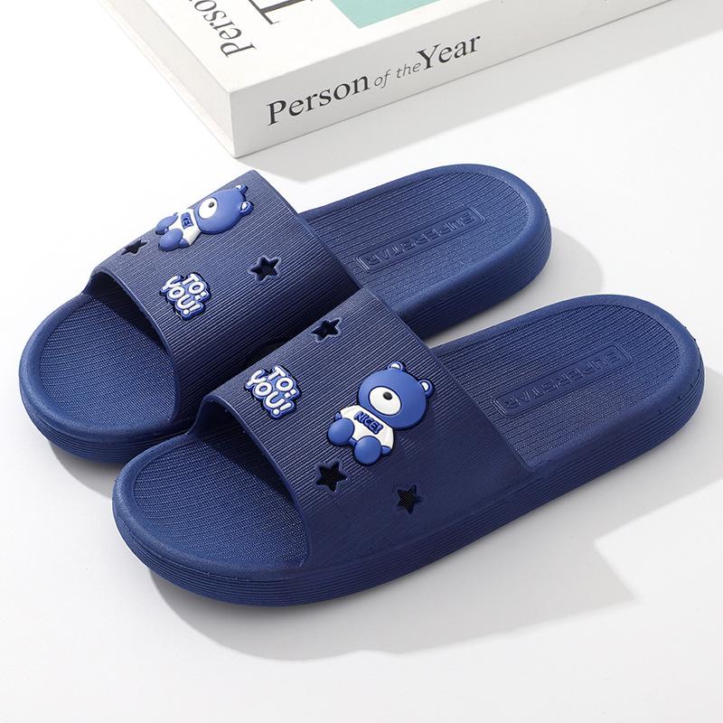 Ciabatte estive semplici da donna, pantofole morbide da casa da uomo, sandali antiscivolo da bagno per coppia, scarpe comode da esterno per la spiaggia per adulti