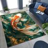 Area Rugs Floor Carpet Mat Koi Fish Pattern Non Slip Soft Plush Floor Mat for Living Room Bedroom Kitchen Home Decor Office Room