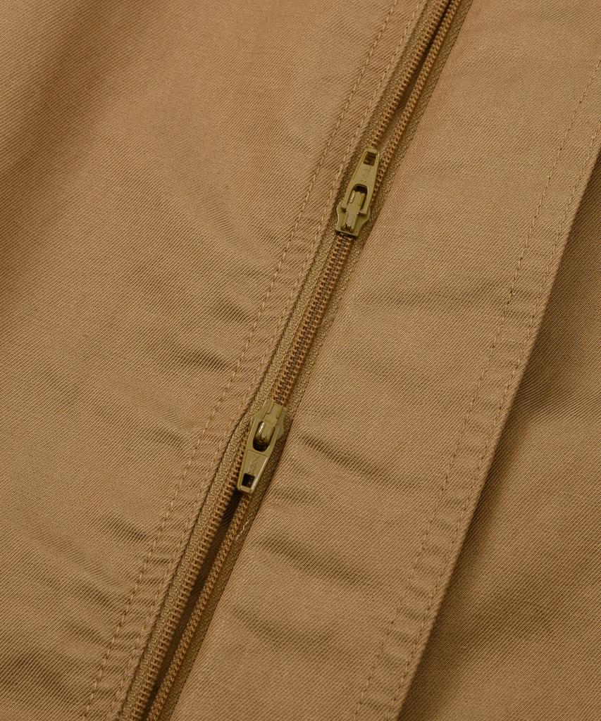 WELLBEING EXPRESS Belted Long Skirt Sand