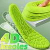 10pcs New 4D Sport Insole Super Soft Shoes Sole Pads for Feet Shock Absorption Baskets Shoe Sole Arch Support Orthopedic Inserts