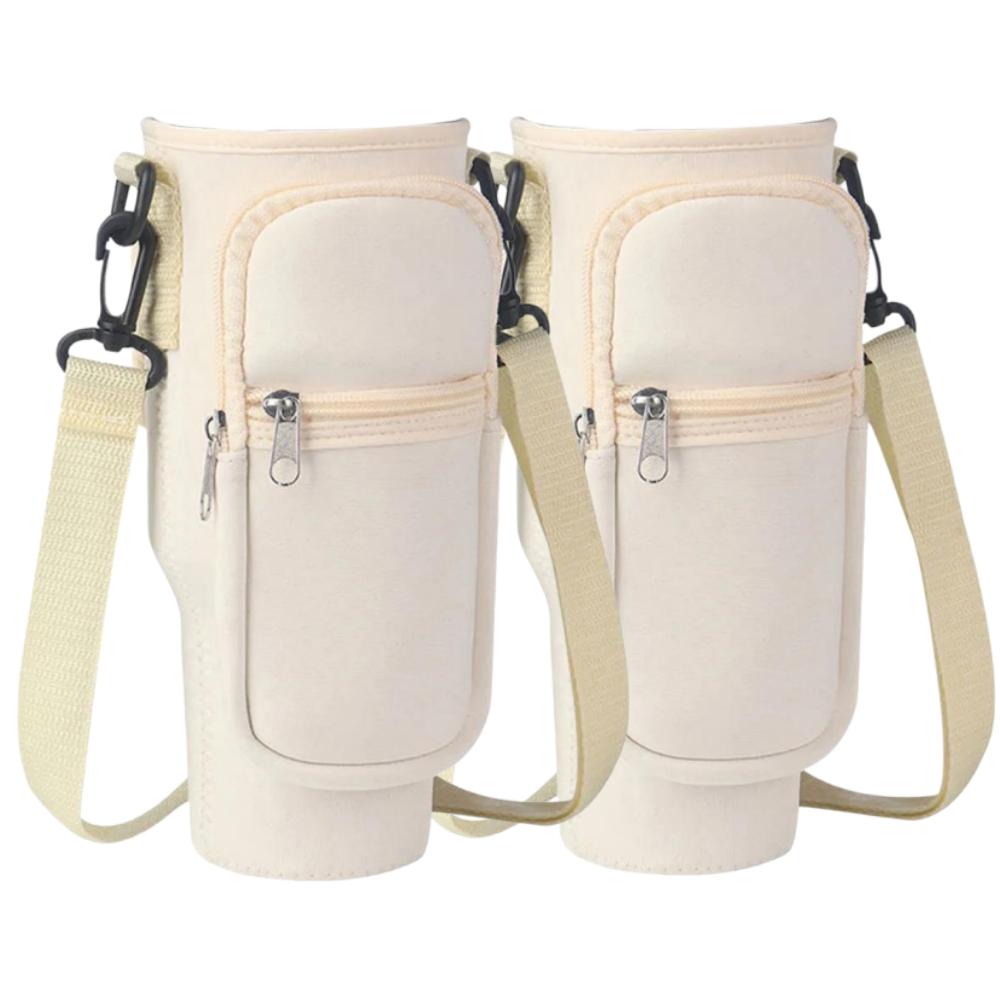 40oz Water Bottle Carrier Bag Pouch Water Bottle Holder with Adjustable Shoulder Strap Water Cup Protective Cover