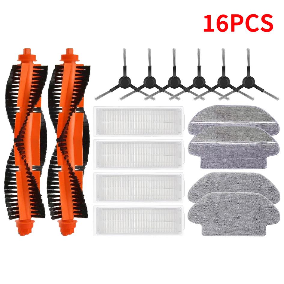 For Xiaomi Mijia Robot Vacuum Mop 2S 3C Mi Robot Vacuum Mop P Accessories Mop Cloths Main Side Brush XMSTJQR2S STYJ02YM