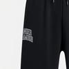 Under Armour Outdoor Comfortable Casual Letter Pattern Design Drawstring Mid Waist Cuffed Long Pants Sweatpants Knitted Sports Pants 1386551-001