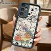 Phone Case: 2D Flat, Suitable for Samsung Galaxy A34 A35 M05 M06 S20 S22 S21 FE Plus 5G Protective Case, White Little Rabbit, Perfect Holiday Gift for