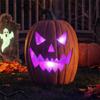Elektrisches Bewegungssensor Kürbis Totenkopf Licht Halloween Dekoration Innen Außen Animierter Gruseliger Kürbis mit LED-Beleuchtungseffekt